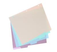 Ciieeo Intercalaires Classeur A4 3 Trous Polypropylène Mat, Séparateurs Multi-Onglets Colorés pour Organisation de Fichiers en Bureau et Études