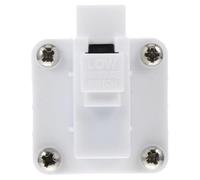 Ciieeo Interrupteur Basse Pression Régulateur de Pression pour Purificateur D'eau Métal et Plastique, Blanc, Contrôle Automatique, pour Purificateur D'eau et Humidificateur, Maison