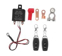Ciieeo Interrupteur de Déconnexion de Batterie avec Télécommande sans Fil Coupe-circuit Auto Camping et Bateau Protection Moteur et Gestion Précise de Alimentation