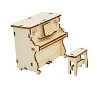 Ciieeo Jouet Musical à Assembler Bois pour Garçon Fille Boîte à Musique Éducative Jouet à Monter Soi-même