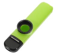 Ciieeo Kazoo en Plastique Vert avec Cordon Petit Instrument de Musique pour Garçon et Filles et Adultes Kazoo D’Accompagnement Ludique Instrument à Bouche pour Éveil Musical et Scène