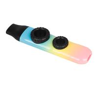 Ciieeo Kazoo Musical Professionnel en ABS Kazoo Portable à Double Membrane Finition Dégradé Trois Couleurs Brillante Instrument Musique Léger pour Accompagnement Guitare et Ukulélé
