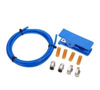 Ciieeo Kit Accessoire Imprimante avec Tube Ptfe Bleu Coupe Tube Précis Raccords Pneumatiques Installation Facile pour Impression