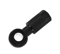 Ciieeo Kit Complet D’inserts Olive pour Connecteur de Frein à Disque Hydraulique Vtt, 5 Pièces Noires en Acier Inoxydable, Aiguille D’huile de Frein pour Réparation et Entretien