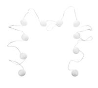 Ciieeo Kit D’éclairage de Coiffeuse pour Miroir Usb, 10 Ampoules LED | Lumière de Maquillage, Protection des Yeux et Décoration, Blanc, Verre Abs, pour Remplissage Lumineux