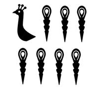 Ciieeo Kit de 8 citrouilles en métal à Faire soi-même : décoration de Dinde de Thanksgiving, Centre de Table d'automne, Fournitures pour la décoration de la récolte