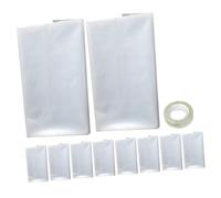 Ciieeo Kit de Trempage pour Sabots de Chevaux et Ânes Paquet de Soin en Nylon et Plastique Couleur Lait Blanc Accessoire Pratique Trempage Soin des Sabots en Milieu Agricole