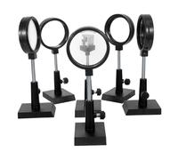 Ciieeo Kit Expérimentation Optique avec Lentilles Convexes et Concaves Miroir Plan et Miroir Concave pour Équipement de Physique Scolaire et Apprentissage Scientifique