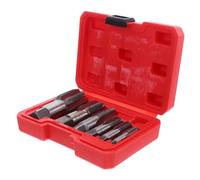 Ciieeo Kit Filetage Tuyaux Outils de Taraudage Acier Haute Précision Ensemble Complet pour Réparation Filetages Npt Usage Facile pour Mécaniciens et Plombiers
