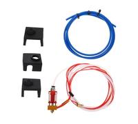 Ciieeo Kit Hotend pour Imprimante avec Tube Ptfe et Chaussettes Silicone Accessoires Dextrudeuse Résistants Corrosion pour Impression Précise et Stable