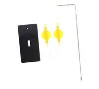 Ciieeo Kit Pédagogique de Poulies avec Support pour Expériences Physiques Bloc et Poulie Mobile Matériel Scientifique Éducatif pour École et Laboratoire