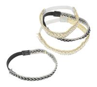 Ciieeo Lacets Élastiques pour Talons Hauts 4 Pcs Brides de Cheville Antidérapantes avec Pierres Brillantes Maintien Ajustable pour Chaussures Habillées Lot 2 Paires