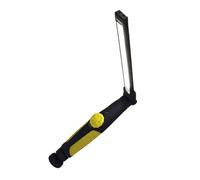 Ciieeo Lampe de Travail Cob Rechargeable USB avec Base Magnétique, Lampe Torche Pliable à Intensité Variable, Éclairage Multi-angles pour Inspection Automobile et Chantier, Portative