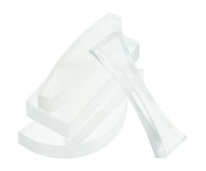 Ciieeo Lentille Rectangulaire Lentille Semi-circulaire Matériel Pédagogique de Physique Équipement de Démonstration Optique pour Cours Scientifiques