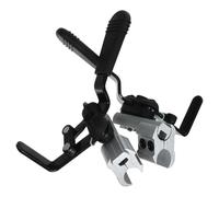 Ciieeo Levier de Frein en Aluminium pour Fauteuil Roulant 2 Pièces 22 MM Levier D’Embrayage Mécanique Pièces de Remplacement Solide pour Frein Fauteuil Roulant Accessoire Sécurité