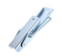 Ciieeo Loquet à Bascule en Fer Galvanisé Robuste, Petit Modèle Long, Fermeture Métallique pour Benne de Camion et Armoire Industrielle, Pièces de Rechange Sécurisées, Installation Facile