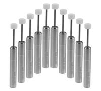 Ciieeo Lot de 10 Bouchons Hydrauliques pour Couvercle de Poubelle en Acier Inoxydable, Mécanisme Compact, Réduction de l'Impact pour Meuble Poubelle