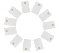 Ciieeo Lot de 10 Cartes à Blanches At24C02 2 Ko Mémoire Carte-Clé Vierge Compatible Systèmes de D’Accès Cartes Rfid Fiables pour Accès Portes et Parkings Industriels