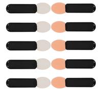 Ciieeo Lot de 10 Mini Pinceaux à Fard à Paupières et Lèvres Embouts en Éponge Douce, Outil de Maquillage Polyvalent pour Application Précise D'ombres, Gloss et Anticernes, Format Compact
