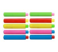Ciieeo Lot de 10 Pinces à Craie Pratiques en Plastique Pp, Clips Réglables Multicolores, Porte-craie Hydrosoluble pour Fournitures Scolaires, pour École, Bureau et Maison Style Aléatoire