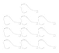 Ciieeo Lot De 10 Supports À Chaussures En Acrylique Pour Sandales Et Talons Hauts Présentoir Compact Et Robuste Pour Organisation Facile De Chaussures À La Maison
