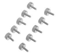 Ciieeo Lot de 10 Vis Moletées de Serrage M2 X 6 MM en Métal pour Pied à Coulisse Vis de Verrouillage Polyvalentes Fixation Précise et Stable Accessoires Industriels pour Outils de