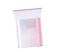 Ciieeo Lot de 100 Paquet Scellés Transparents en Polyéthylène 6 x 8 Cm Paquet De Rangement Refermables à Fermeture Zip Hermétiques pour Organisation Et Stockage Domestique