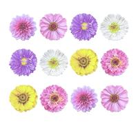 Ciieeo Lot de 12 Notes Autocollantes Portables à Motifs Floraux 3D, pour Organisation au Bureau L'École Style Aléatoire