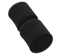 Ciieeo Lot de 2 Bouchons Cylindriques en Mousse pour Évent de Haut-parleur Bass-reflex, Diamètre 72×60 Mm, Éponge Multifonction pour Tube D'aération de Caisson de Basses, Protection