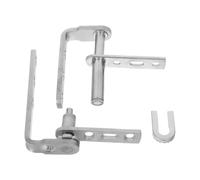 Ciieeo Lot de 2 charnières de porte battante en acier inoxydable à fermeture automatique par gravité pour portes de salon et persiennes