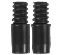 Ciieeo Lot de 2 Embouts Filetés 22 Mm pour Manche à Balai Métal, Adaptateurs Robustes Compatibles Balais et Serpillières, Connecteurs Filetés Pratiques pour Nettoyage Ménager