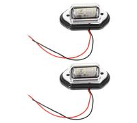 Ciieeo Lot De 2 Feux De Navigation Bateau Led 6 Led 12 À 24 V | Feu de Navigation Bateau LED Arrière Étanche, Feux LED 6 LED pour Yacht, Ponton, Bateau de Pêche, Sécurité Nocturne