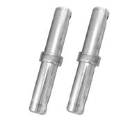 Ciieeo Lot de 2 Goupilles D'accouplement Zinguées pour Échafaudage Roulant, Diamètre 34 Mm Épaisseur Renforcée, Espacement 8 Cm, Accessoires Professionnels pour Fixation Sécurisée