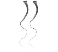 Ciieeo Lot de 2 Postiches en Cheveux Naturels 65 Cm Noirs Lisses, Extensions Capillaires Invisibles sans Clip, Accessoires Coiffure pour Mariage et Usage Quotidien