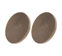 Ciieeo Lot de 2 Recharges Rondes en Carton Ondulé pour Griffoir à Chat Diamètre 34 CM Insert Remplaçable pour Panier de Chat Protection Meubles Silencieux et Confortable
