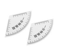 Ciieeo Lot de 2 Règles à Sourcils en Pvc Réutilisables, Pochoirs Précis pour Maquillage Permanent, Outil de Cartographie et Guide de Mise Symétrique des Sourcils, Accessoire Maquillage