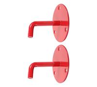 Ciieeo Lot de 2 Supports Muraux Robustes pour Extincteur 2-9 Kg en Fer, Crochets Fixes Lourds Compatibles Co2, Fixation Murale Sécurisée pour Maison, Bureau et Sécurité Incendie