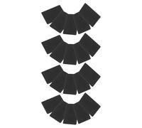 Ciieeo Lot de 20 Cartes de Visite en Aluminium Noir 0,8 Mm, Feuilles à Graver sur Métal pour Amateurs de Gravure, Cartes de Propriétaire D'entreprise, Ébauches Métalliques pour