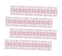 Ciieeo Lot de 20 Serviettes en Papier Saint-valentin, Motif Cœur Love, Taille Standard, Absorbantes et Jetables, Décorations de Table pour Mariage, Fête et Invités, Serviettes de Table