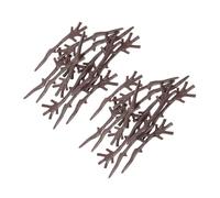 Ciieeo Lot de 200 Branches De Bouleau Artificielles pour Bonhomme De Neige Branches d'arbre Sèches Bois De Cerf Artificiel Brindilles Séchées Bois De Cerf Artificiel pour
