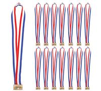 Ciieeo Lot de 25 Rubans Multifonctions Cou en Polyester, Rubans pour Médailles de Fête Sportive, Sécurisent Suspendre et Faciles à Porter Lors D'événements Sportifs