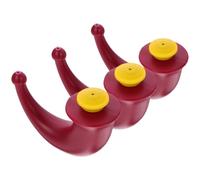Ciieeo Lot de 3 Bouteilles de Rinçage Nasal Multifonction, Système d'Irrigation Nasale Portable, Nettoyage des Sécrétions, Usage Familial pour Adultes et Adolescents