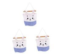 Ciieeo Lot De 3 De Rangement Suspendus En Bois Pour Lunettes Et Télécommandes