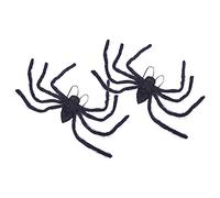 Ciieeo Lot De 3 Décorations Daraignée Géantes pour Halloween Toiles Daraignée Réalistes pour Fête 2 Pièces X 3