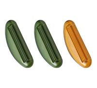 Ciieeo Lot de 3 Presse-Tubes de Dentifrice Manuels Outil Extrudeur Compact et Solide pour Tubes de Dentifrice Crème Mains et Nettoyant Visage Usage Domestique Couleur Aléatoire