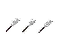Ciieeo Lot De 3 Spatules À Frire Pour Barbecue Ustensile De Cuisine Spatule Ajourée Pour Steak Poisson Et Œufs
