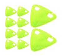 Ciieeo Lot de 30 Autocollants Réfléchissants Verts Étanches pour Vélo Triangles de Signalisation 3M Haute Visibilité Protection Nocturne 360° pour Cadre Jante et Moyeu
