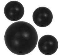 Ciieeo Lot de 4 Baguettes pour Tambour Peaux en Caoutchouc Accessoires pour Instruments de Percussion Légères et Portables pour Apprentissage et Pratique Musicale