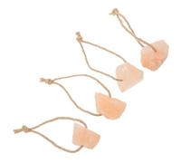 Ciieeo Lot de 4 Blocs de Sel Minéraux Naturels à Lécher pour Chevaux Bovins Cerfs et Autres Animaux D’Élevage Poids Variable Alimentation Minérale Essentielle pour Santé et