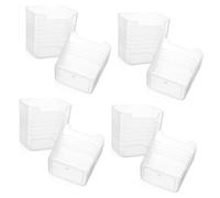 Ciieeo Lot De 4 Boîtes De Rangement Latérales pour Réfrigérateur 2 Pièces X 4